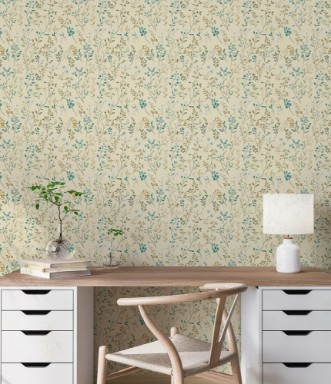 Hildur Yellow - 1045501-03 wallpaper Scandza