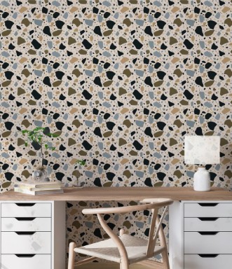 Ebbe Blue - 1050901-02 wallpaper in between