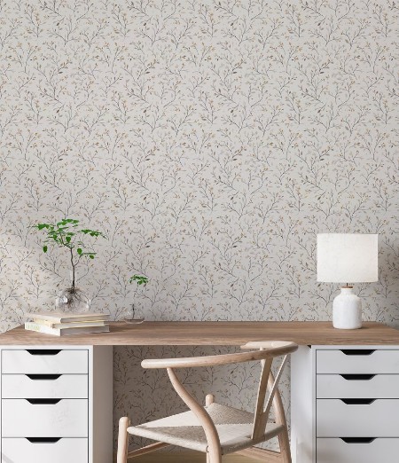 Evy Beige - 1052401-01 wallpaper Scandza