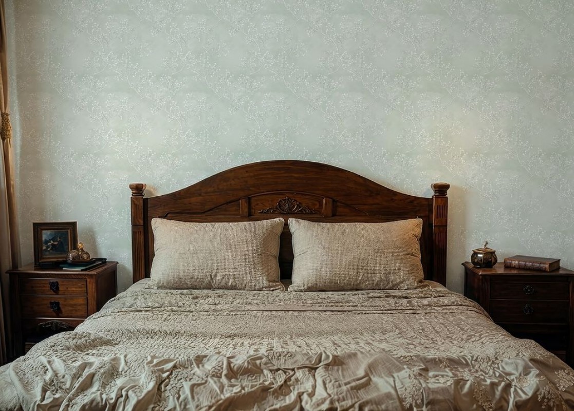 Katrinedal Green - 1054901-02 wallpaper Scandza