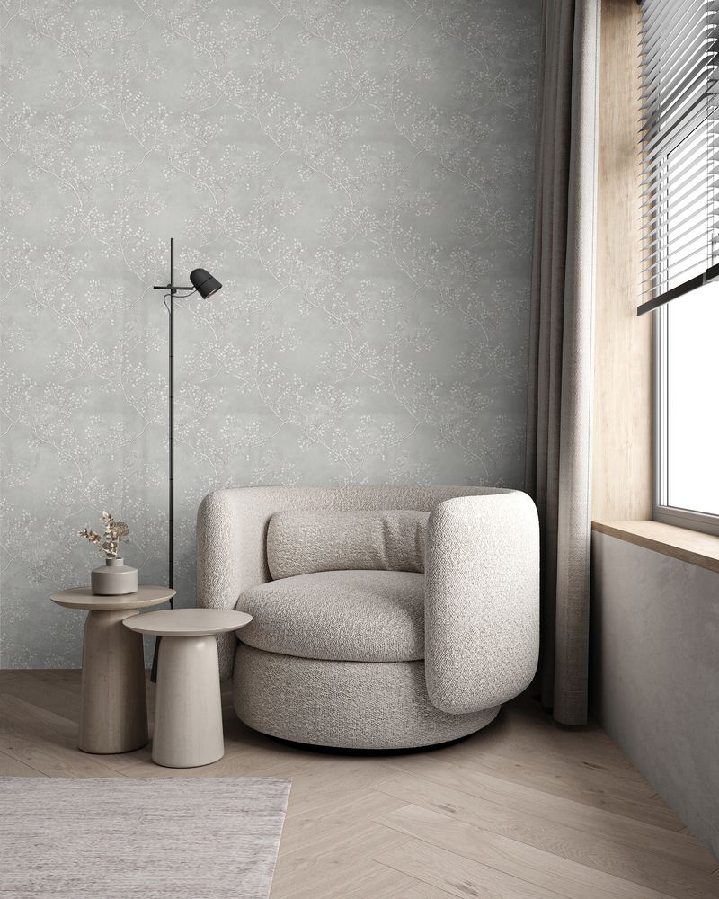 Katrinedal Grey - 1054901-03 wallpaper Scandza