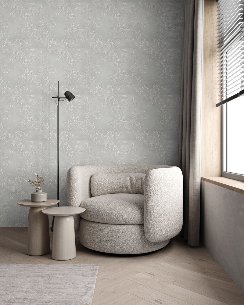 Katrinedal Grey - 1054901-03 wallpaper Scandza