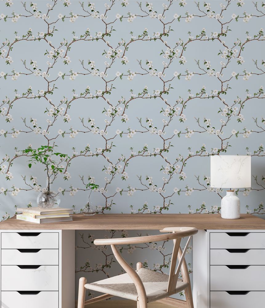 Kolsva Blue - 1055201-01 wallpaper Scandza