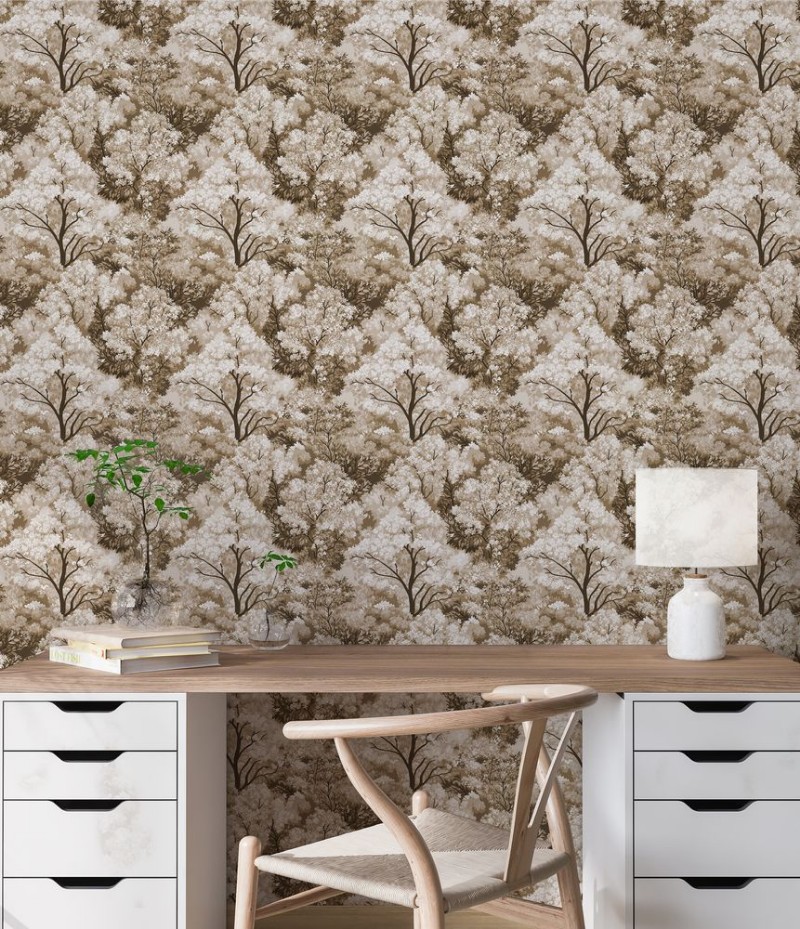 Oskar Beige - 1057201-01 wallpaper in between