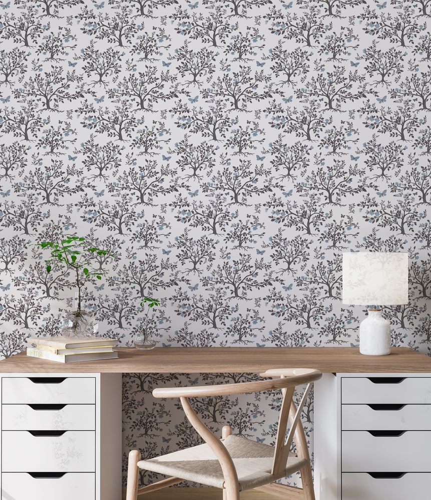 Penny Blue - 1058101-01 wallpaper in between