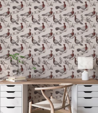 Tord Beige - 1062101-01 wallpaper in between