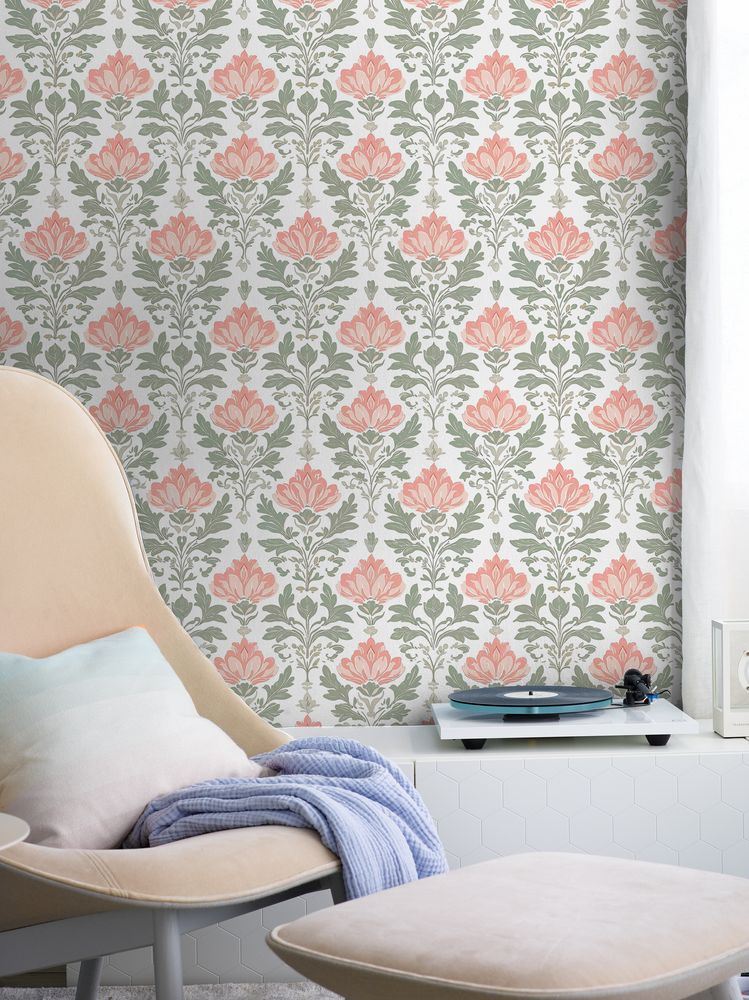 Svanberga Pink - 1062501-01 wallpaper Scandza