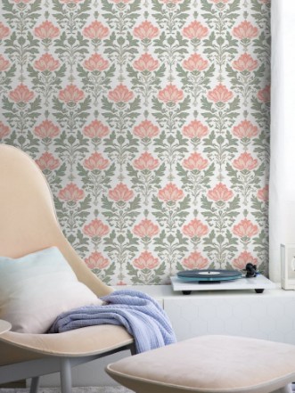 Svanberga Pink - 1062501-01 wallpaper Scandza