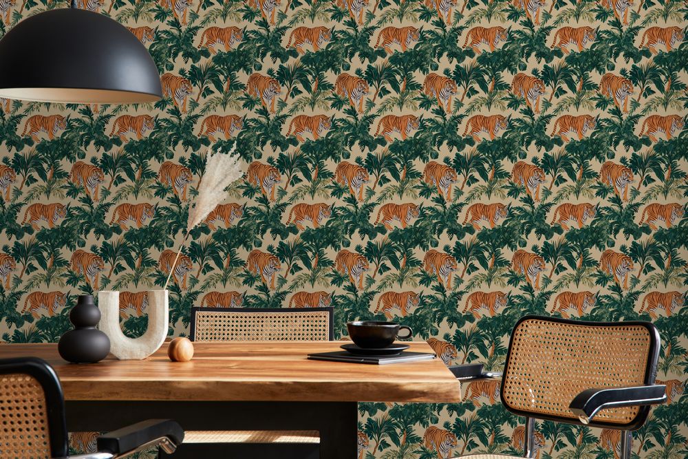 Sumatra Yellow - 1064501-02 photowallpaper Blue Monkey