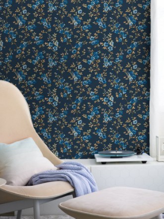 Veronica Blue - 1069101-02 wallpaper Scandza