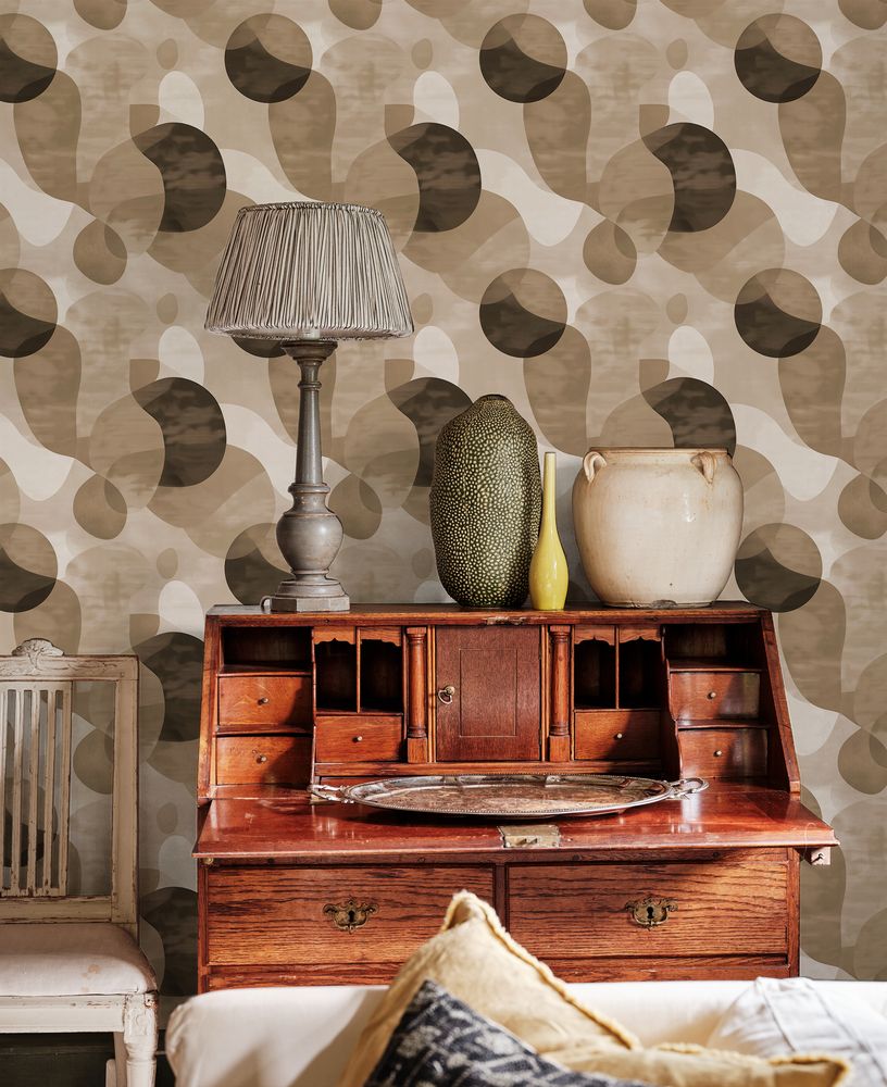 Noah Beige - 1070501-03 wallpaper in between