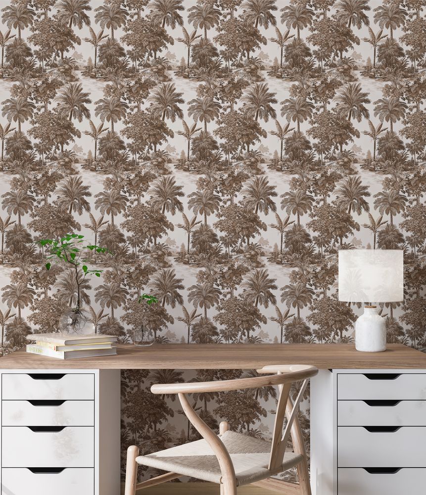 Loreto Brown - 1070901-02 wallpaper Dreamland