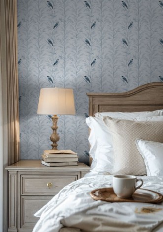 Orvar Blue - 1072501-02 wallpaper Wallpassion