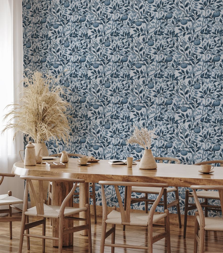 Lauge Blue - 1076401-03 wallpaper Scandza