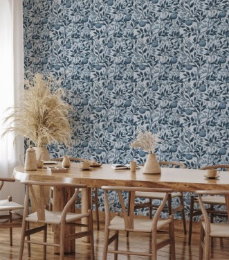 Lauge Blue - 1076401-03 wallpaper Scandza