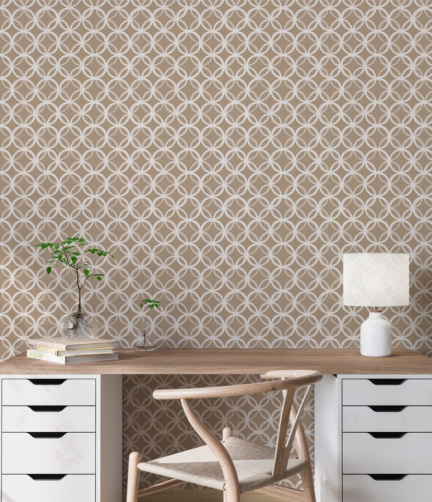 Levi Beige - 1078201-03 wallpaper Scandza
