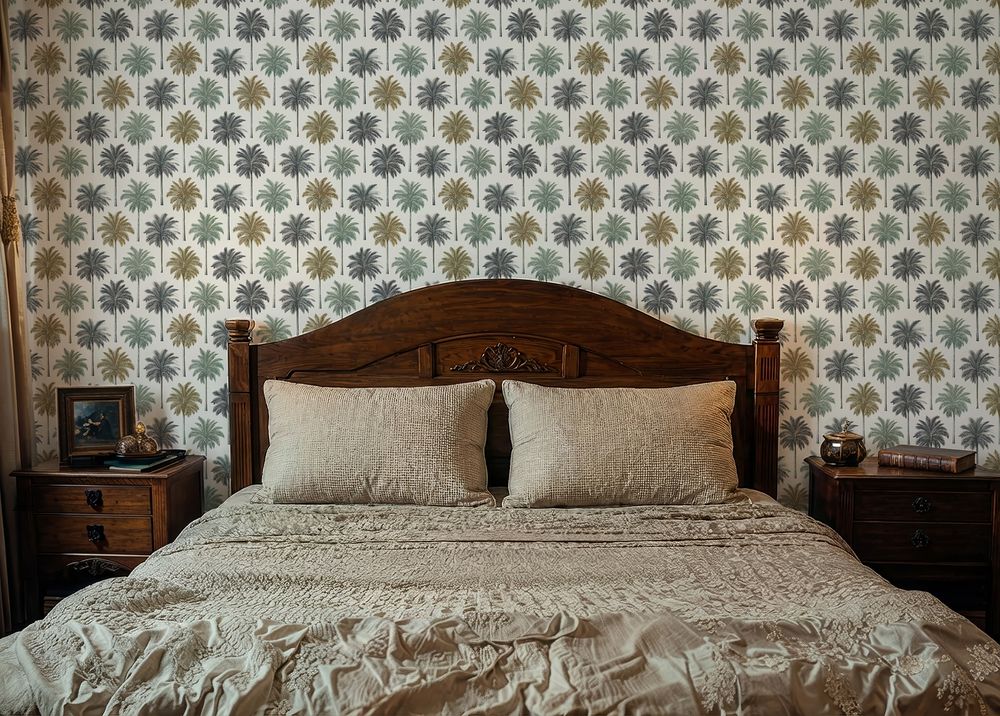 Burriana Green - 1079301-01 wallpaper Blue Monkey