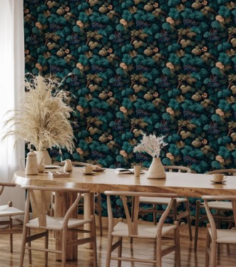 Antonie Blue - 1079601-01 photowallpaper Blue Monkey