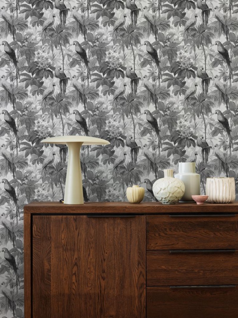 Jamal Grey - 1085101-02 wallpaper Blue Monkey