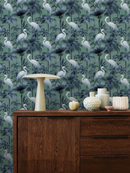 Remy Blue - 1086601-02 photowallpaper Blue Monkey