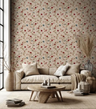 Dorotea Beige - 1090201-01 wallpaper Scandza