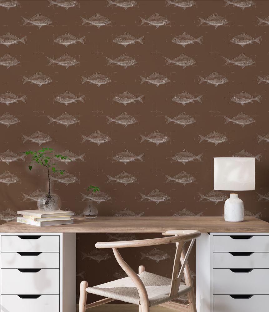 Amund Brown - 1097501-02 wallpaper in between