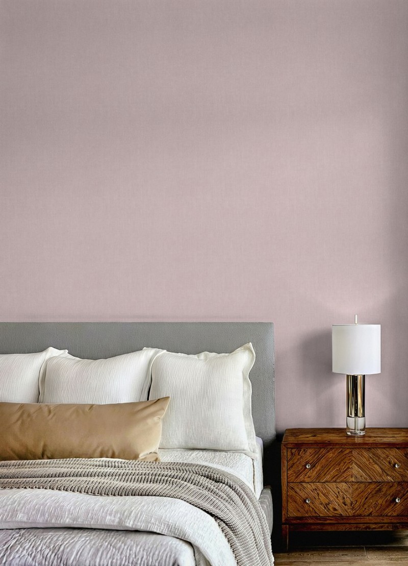 Linen fabric Soft Pink - 1036201-15 wallpaper Studio Surface