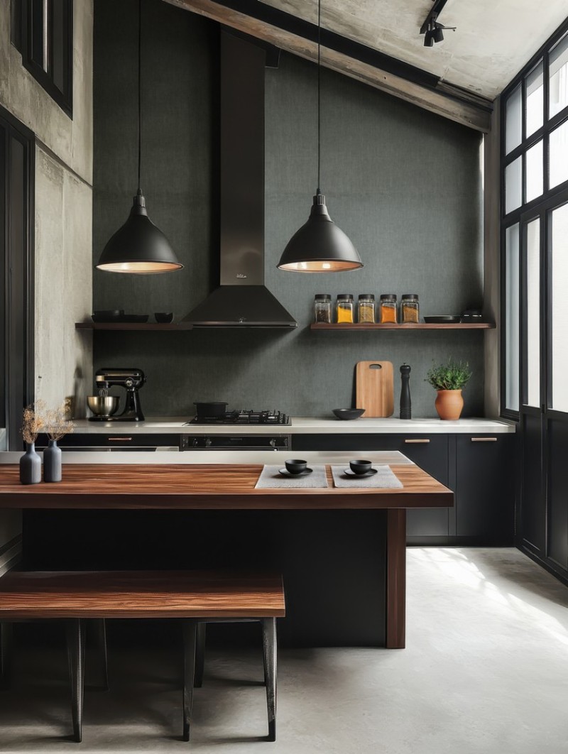 Linen fabric Green/Blue - 1036201-16 wallpaper Studio Surface