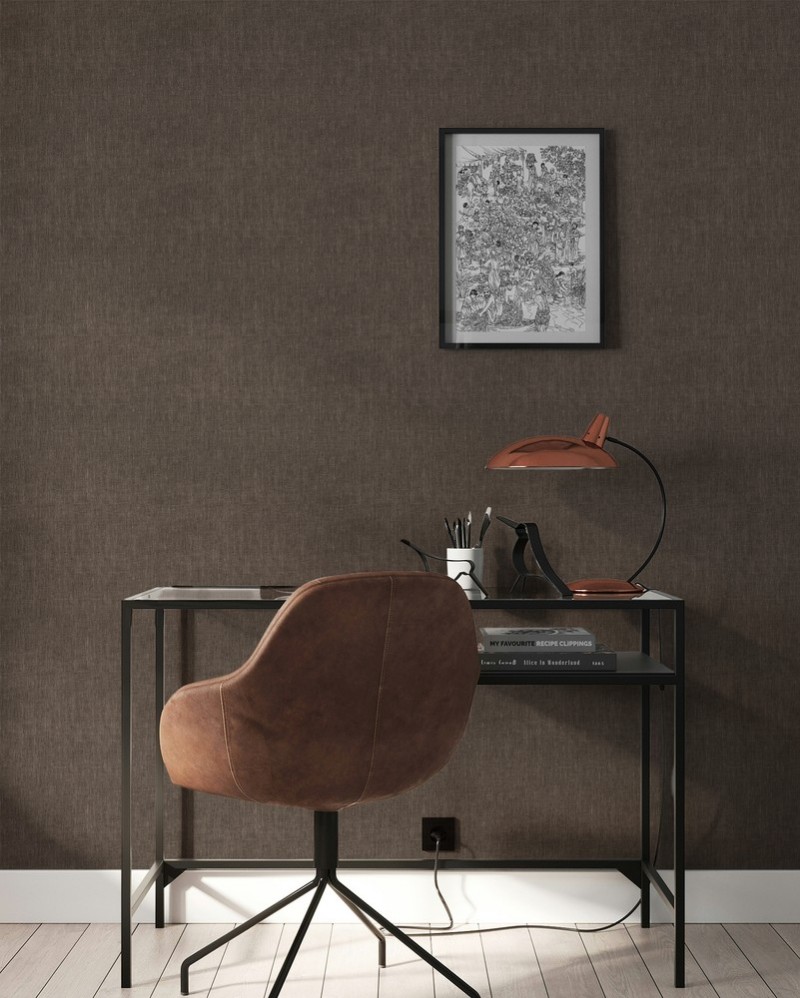 Linen fabric Beige - 1036201-08 wallpaper Studio Surface