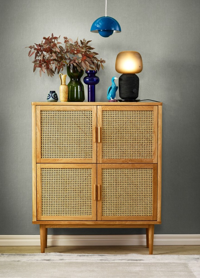 Linen fabric Light Green - 1036201-07 wallpaper Studio Surface