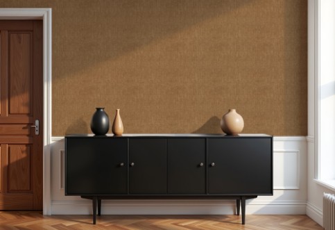 Linen fabric Rust - 1036201-01 wallpaper Studio Surface