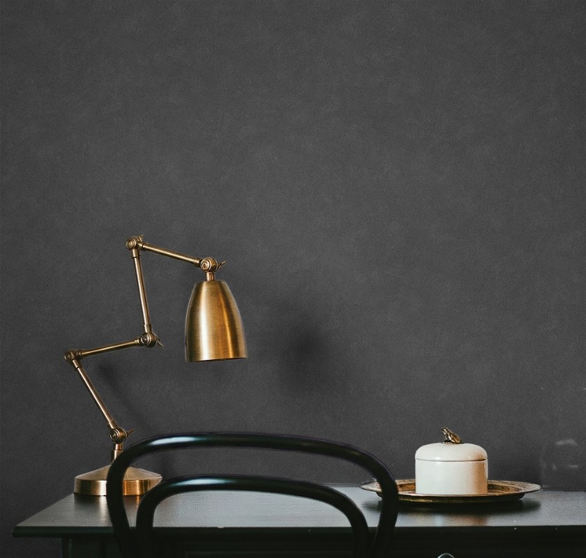 Plaster Dark Grey - 1036001-10 wallpaper Studio Surface