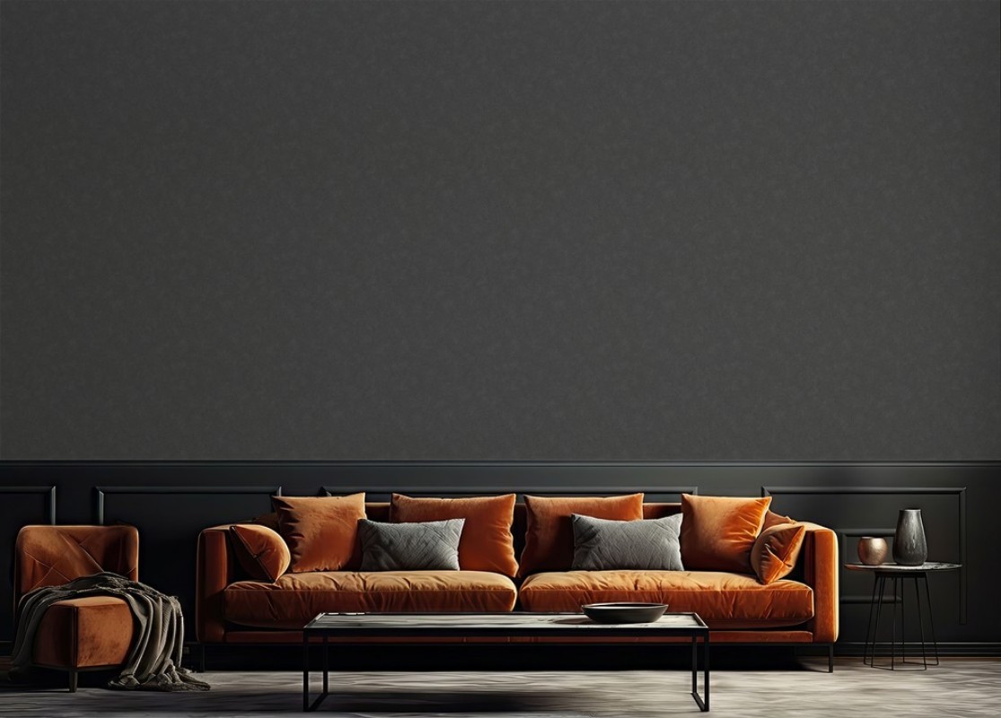 Plaster Dark Grey - 1036001-10 wallpaper Studio Surface