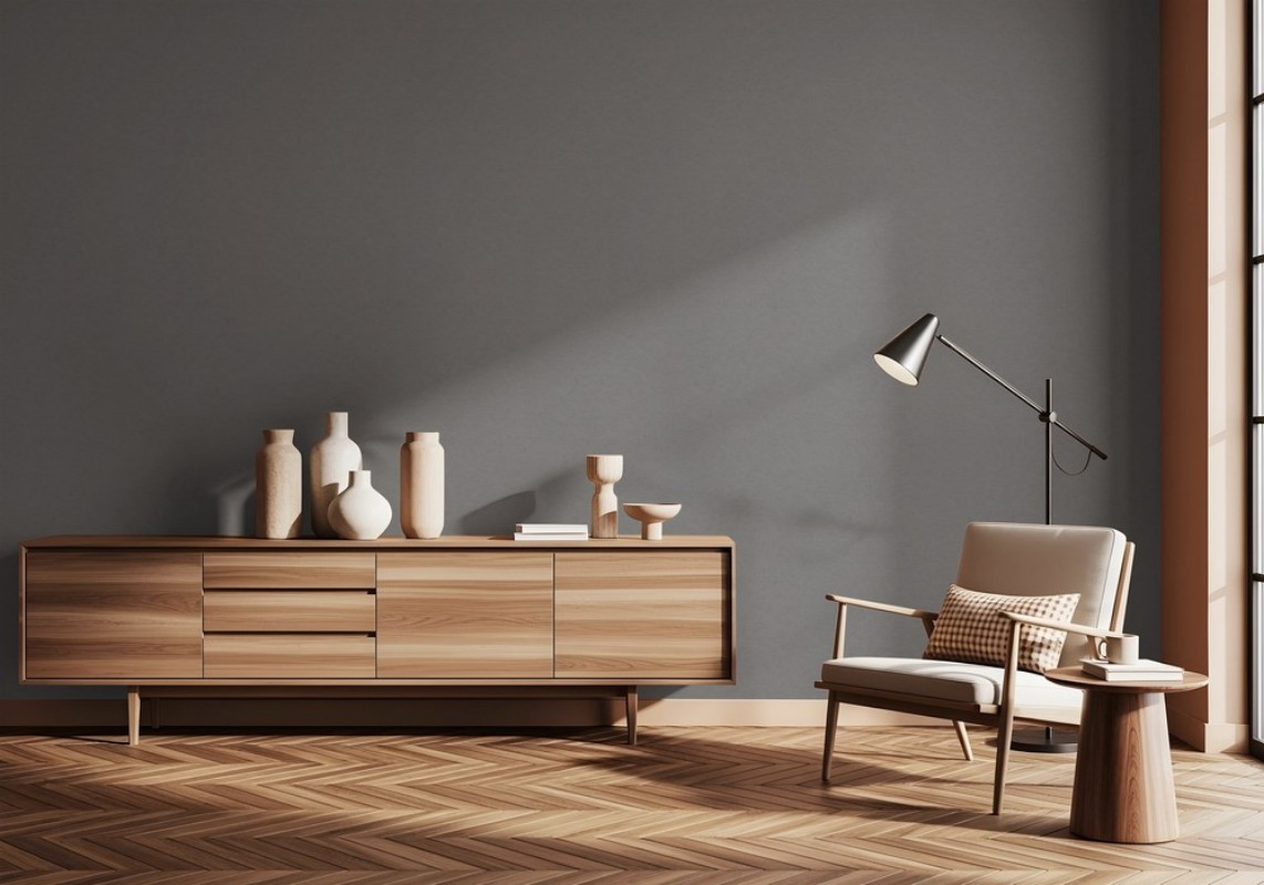 Concrete Dark grey - 1035801-02 wallpaper Studio Surface