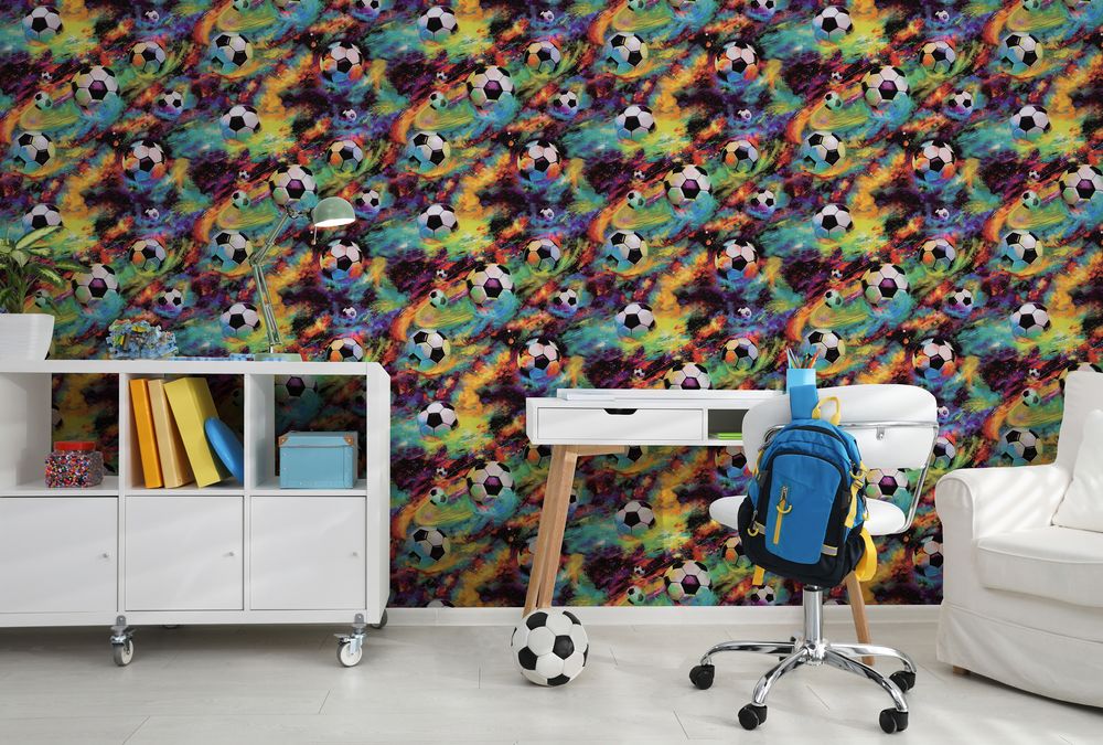 Football Galaxy Multi - 13780 wallpaper Holden Decor