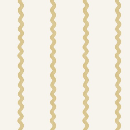 Do the Wiggle Stripe Ochre - 13980 wallpaper Holden Decor