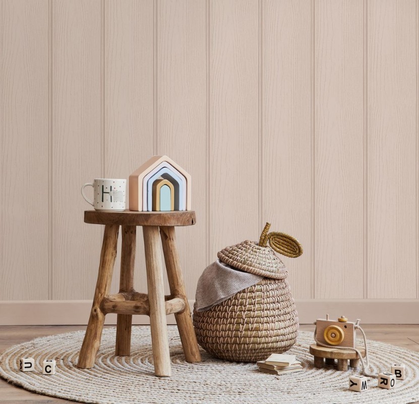 Tongue & Groove Pink - 13994 wallpaper Holden Decor