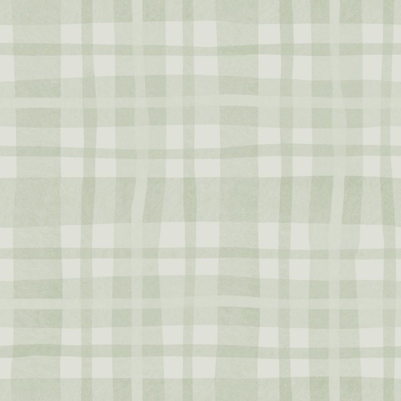 Ivy Plaid Sage - 14000 wallpaper Holden Decor