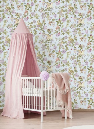 Away with the Fairies Sky Blue - 14022 wallpaper Holden Decor