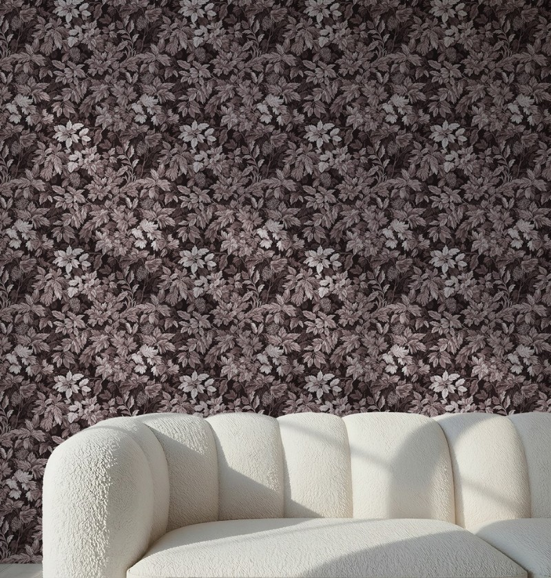 Cornelius Dark Red - 1050301-03 wallpaper Dreamland