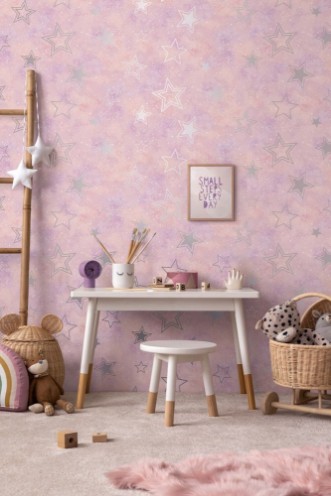 Stardust Pink Silver - 14060 wallpaper Holden Decor