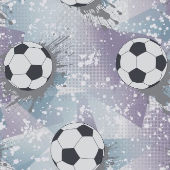 Football Frenzy Lilac/Silver - 14091 wallpaper Holden Decor
