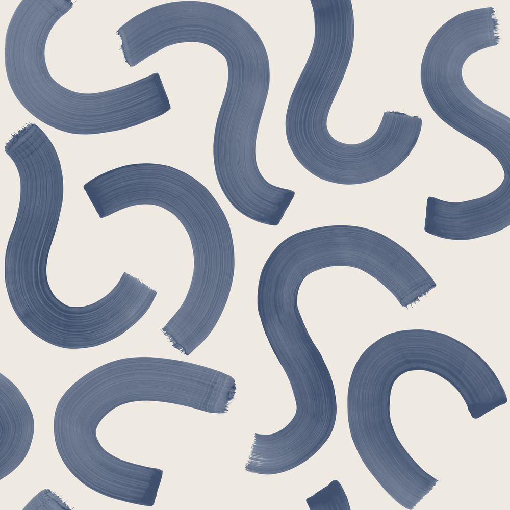 Curly Confetti Navy - 14112 wallpaper Holden Decor
