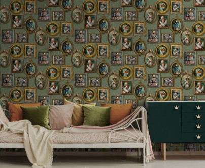 Regal Beasts Sage - 13792 wallpaper Holden Decor