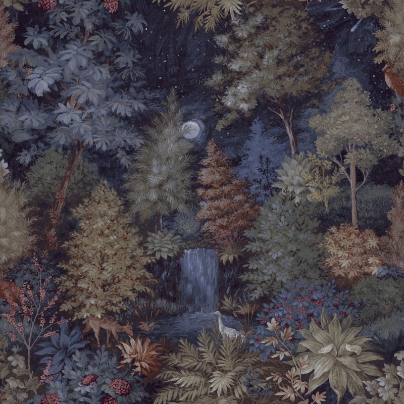 Midnight Woods Navy - 14152 wallpaper Holden Decor