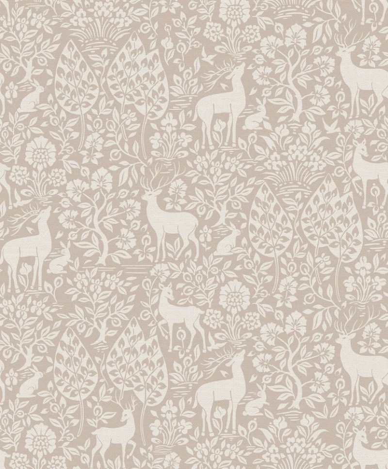 Deer Woods Pink - 14162 wallpaper Holden Decor