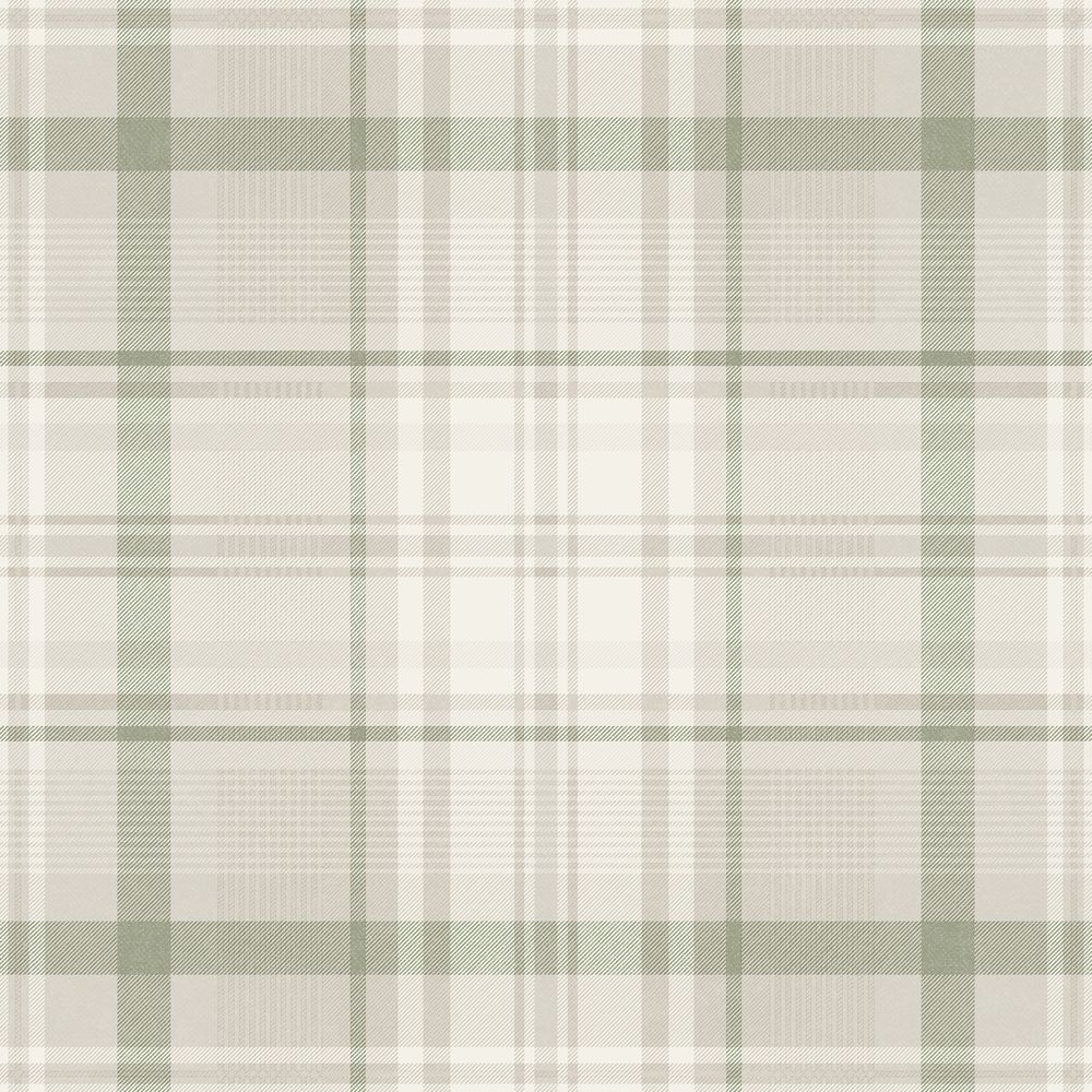Kirkham Check Green - 14181 wallpaper Holden Decor