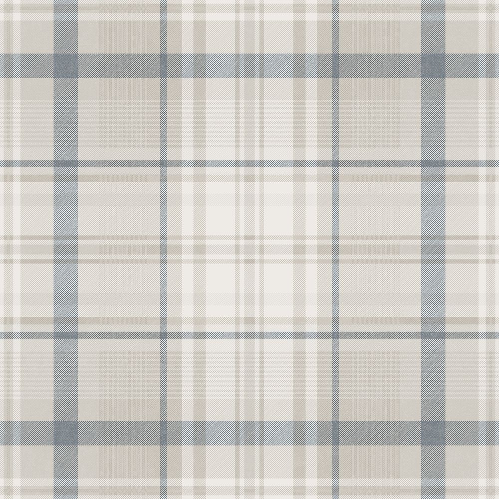 Kirkham Check Navy - 14183 wallpaper Holden Decor