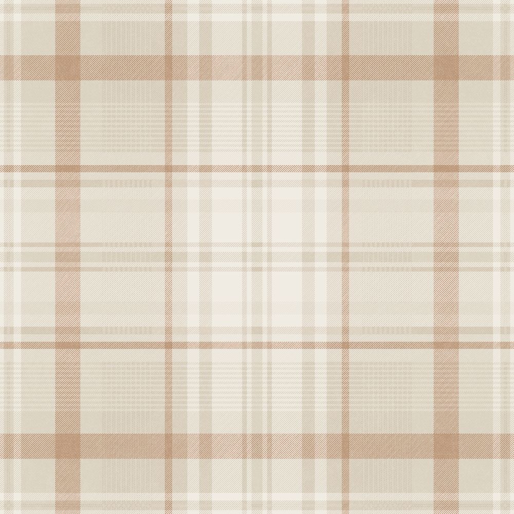 Kirkham Check Orange - 14182 wallpaper Holden Decor