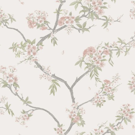 Cherry Blossom Pink Cream - 14213 wallpaper Holden Decor
